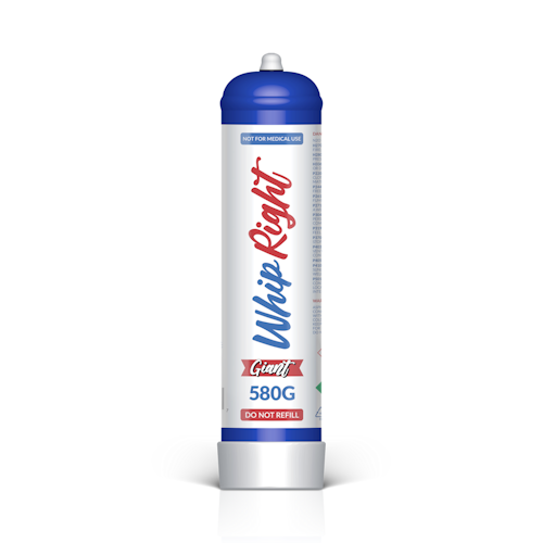 WhipRight Giant 580G 0.95L Cylinder